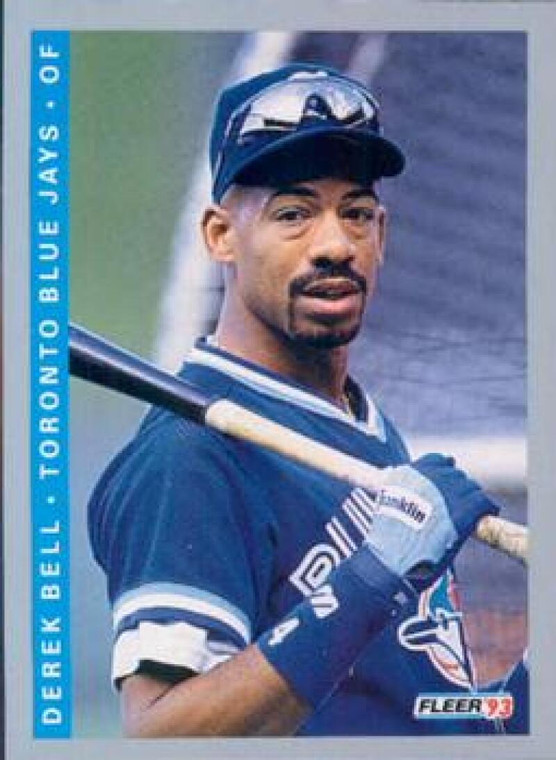 1993 Fleer #331 Derek Bell VG Toronto Blue Jays 