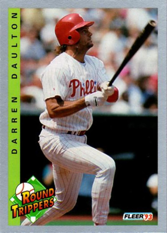 1993 Fleer #352 Darren Daulton VG Philadelphia Phillies 