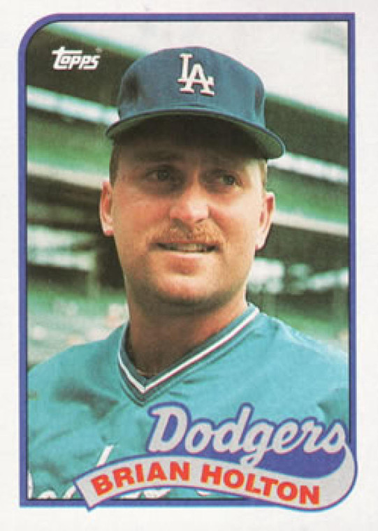 1989 Topps #368 Brian Holton NM-MT Los Angeles Dodgers 