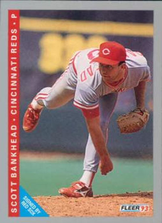 1993 Fleer #386 Scott Bankhead VG Cincinnati Reds 