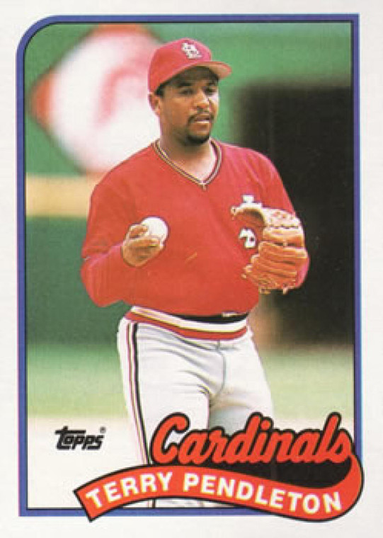 1989 Topps #375 Terry Pendleton NM-MT St. Louis Cardinals 