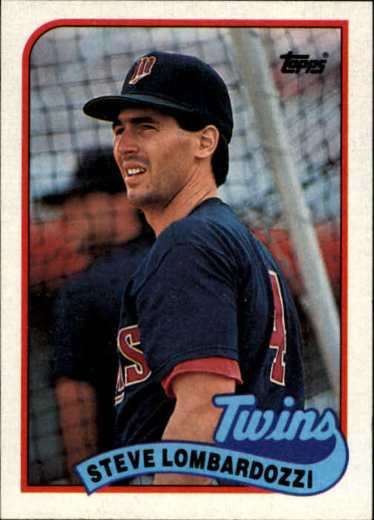 1989 Topps #376 Steve Lombardozzi NM-MT Minnesota Twins 