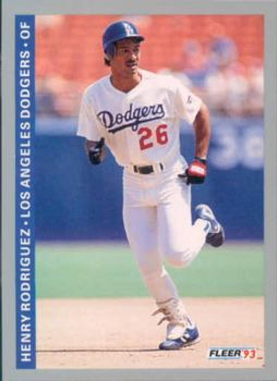 1993 Fleer #453 Henry Rodriguez VG Los Angeles Dodgers 