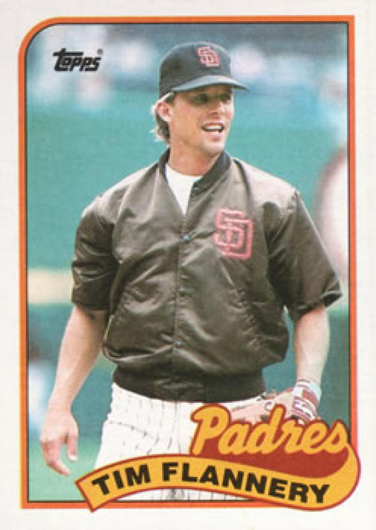 1989 Topps #379 Tim Flannery NM-MT San Diego Padres 