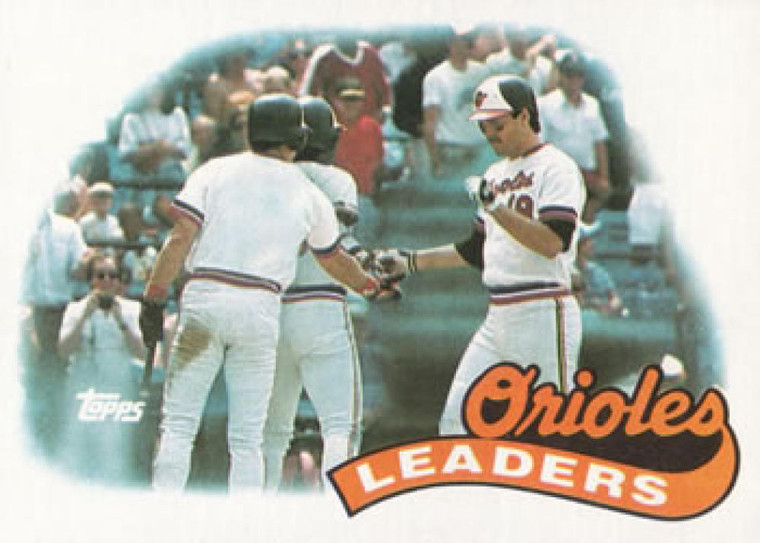 1989 Topps #381 Larry Sheets Baltimore Orioles TL NM-MT Baltimore Orioles 