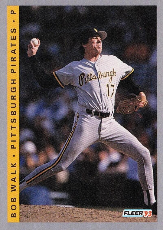 1993 Fleer #505 Bob Walk VG Pittsburgh Pirates 
