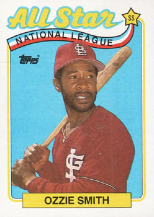 1989 Topps #389 Ozzie Smith AS NM-MT St. Louis Cardinals 