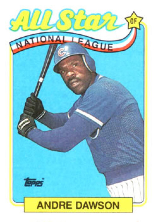 1989 Topps #391 Andre Dawson AS NM-MT Chicago Cubs 