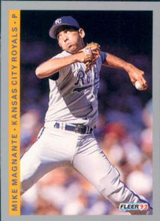1993 Fleer #620 Mike Magnante VG Kansas City Royals 