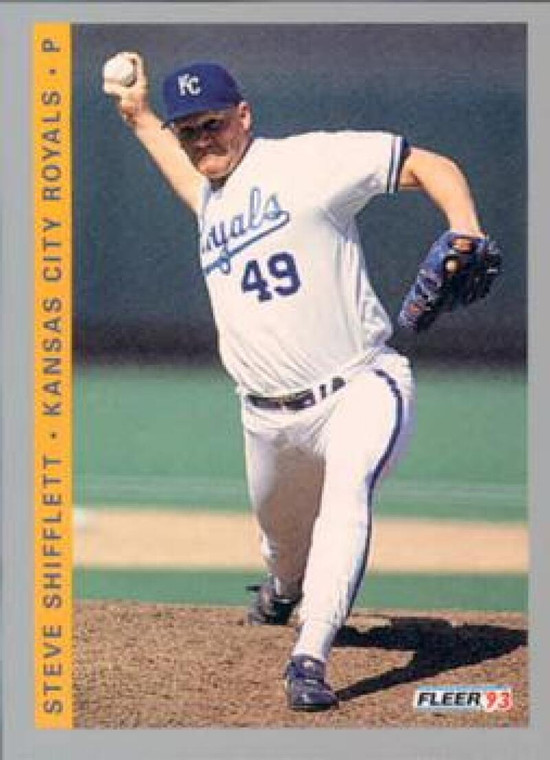 1993 Fleer #625 Steve Shifflett VG Kansas City Royals 