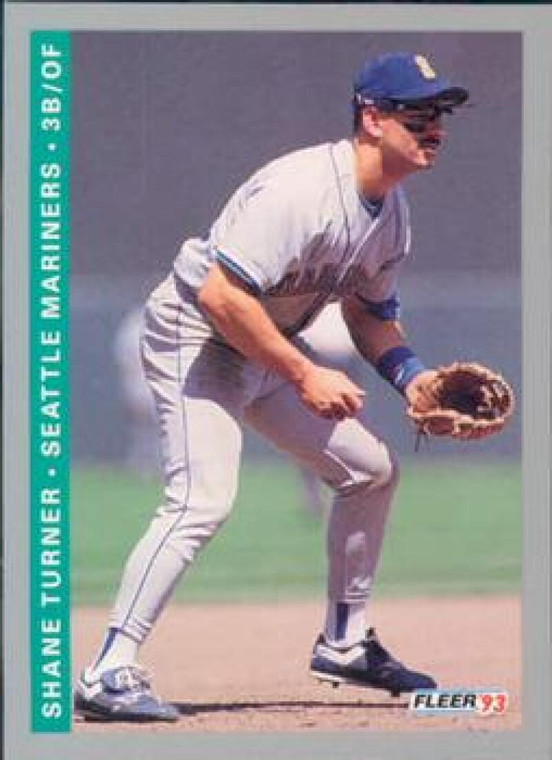 1993 Fleer #681 Shane Turner VG Seattle Mariners 