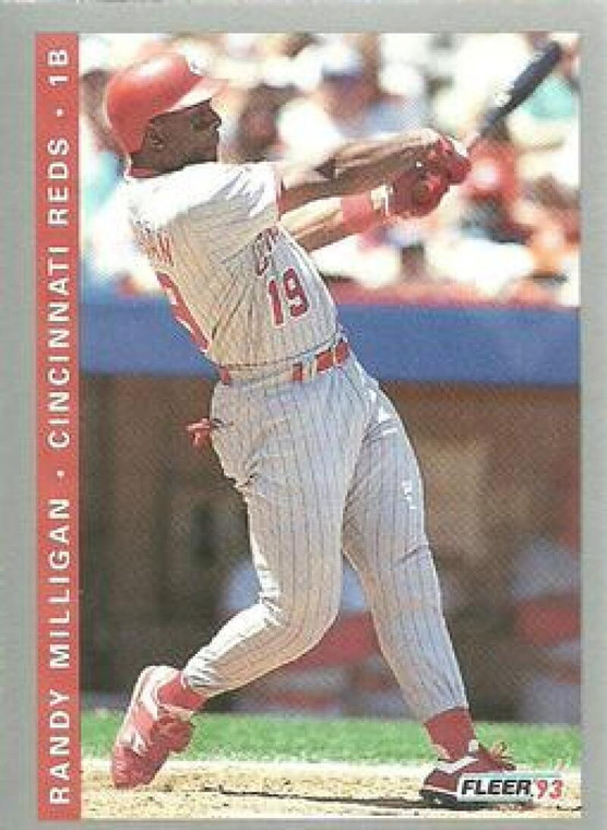 1993 Fleer Final Edition #16 Randy Milligan NM-MT  Cincinnati Reds 