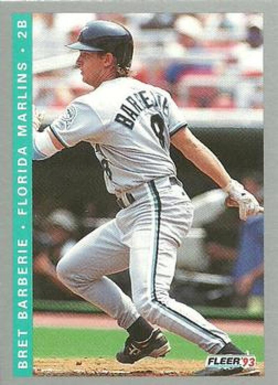 1993 Fleer Final Edition #51 Bret Barberie NM-MT  Florida Marlins 