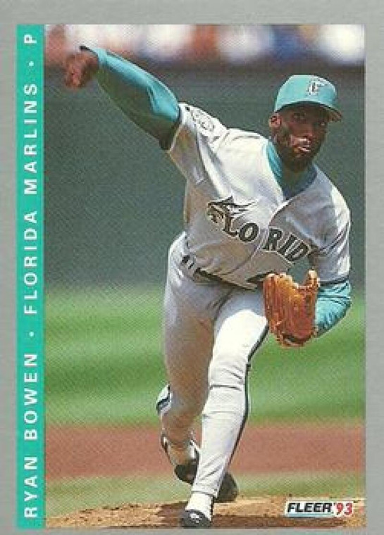 1993 Fleer Final Edition #53 Ryan Bowen NM-MT  Florida Marlins 