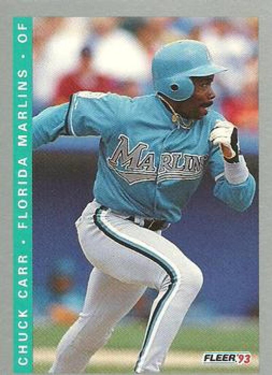 1993 Fleer Final Edition #56 Chuck Carr NM-MT  Florida Marlins 