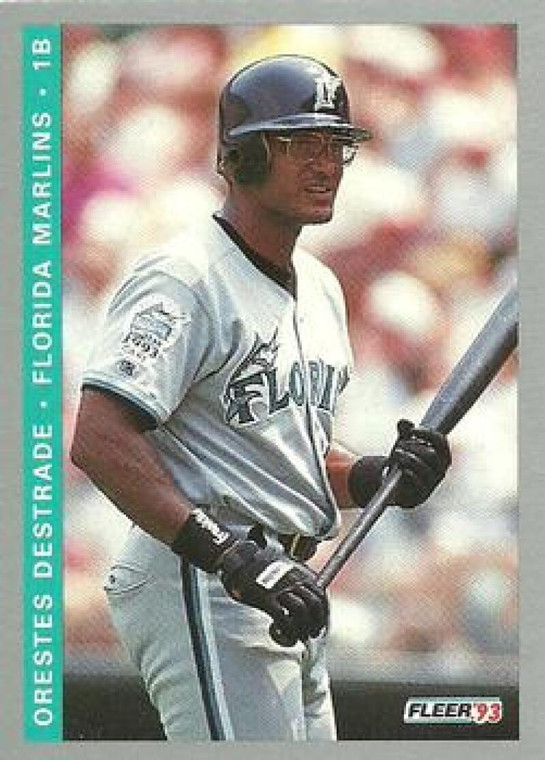 1993 Fleer Final Edition #59 Orestes Destrade NM-MT  Florida Marlins 