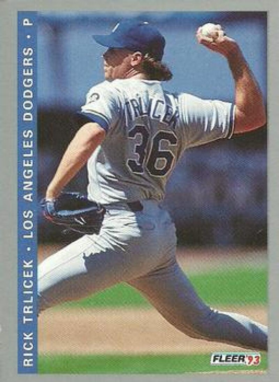 1993 Fleer Final Edition #85 Rick Trlicek NM-MT  Los Angeles Dodgers 