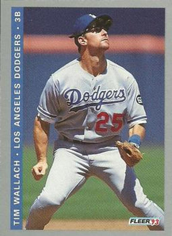 1993 Fleer Final Edition #86 Tim Wallach NM-MT  Los Angeles Dodgers 