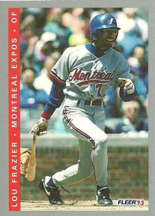 1993 Fleer Final Edition #93 Lou Frazier NM-MT  RC Rookie Montreal Expos 