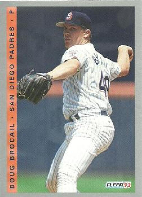 1993 Fleer Final Edition #135 Doug Brocail NM-MT  San Diego Padres 