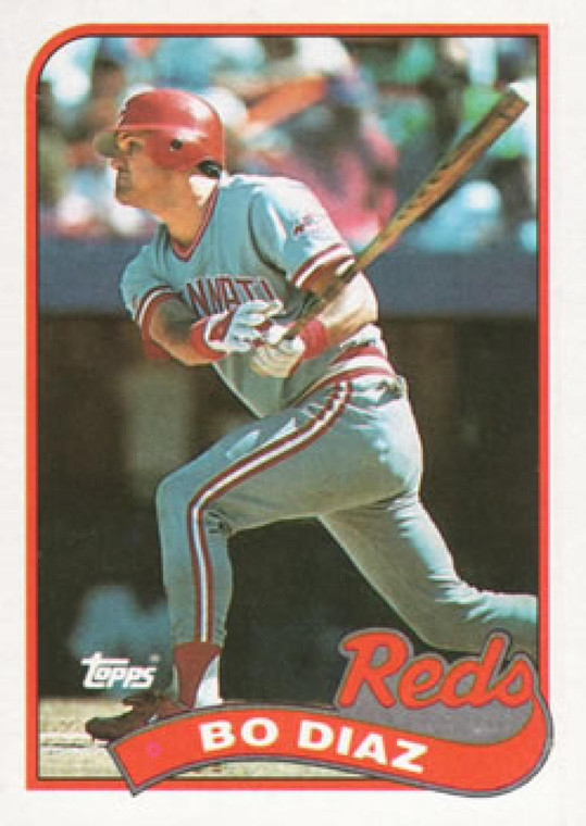 1989 Topps #422 Bo Diaz NM-MT Cincinnati Reds 