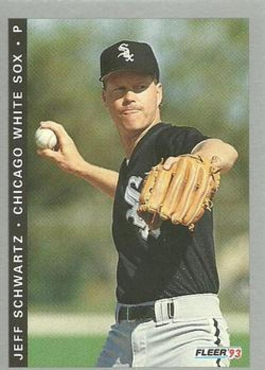 1993 Fleer Final Edition #198 Jeff Schwarz UER NM-MT  Chicago White Sox 
