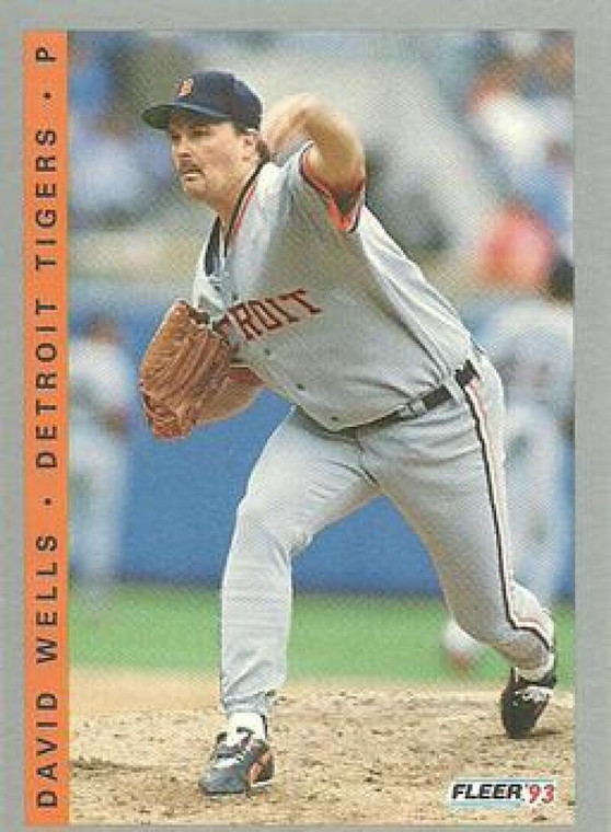 1993 Fleer Final Edition #214 David Wells NM-MT  Detroit Tigers 
