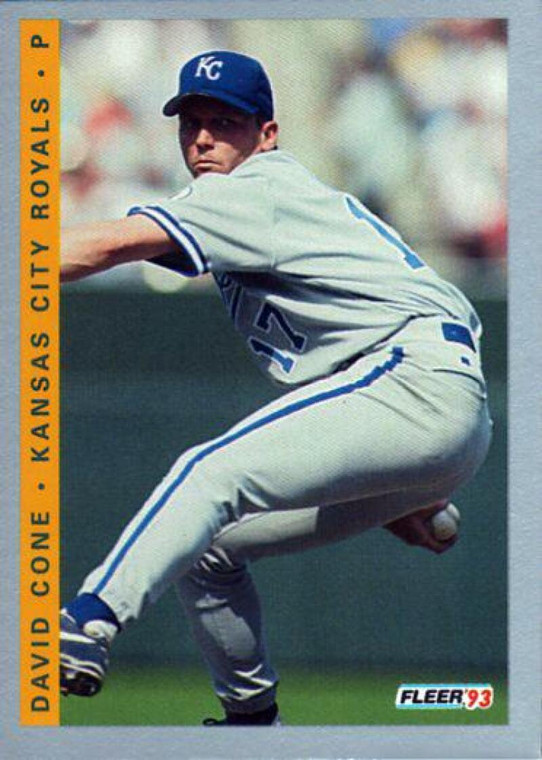 1993 Fleer Final Edition #216 David Cone NM-MT  Kansas City Royals 