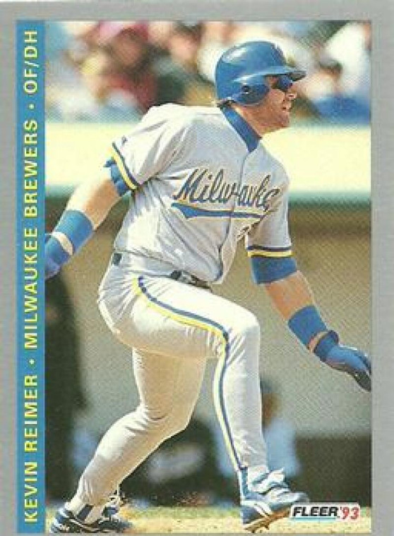 1993 Fleer Final Edition #232 Kevin Reimer NM-MT  Milwaukee Brewers 