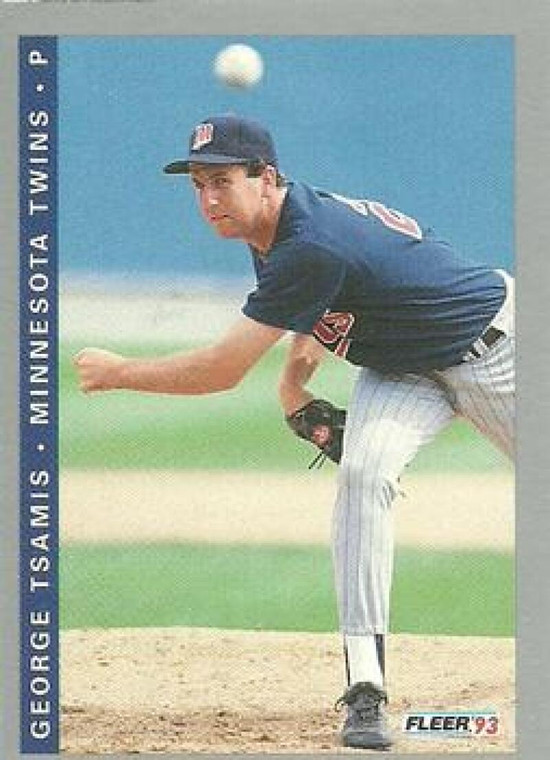 1993 Fleer Final Edition #240 George Tsamis NM-MT  RC Rookie Minnesota Twins 