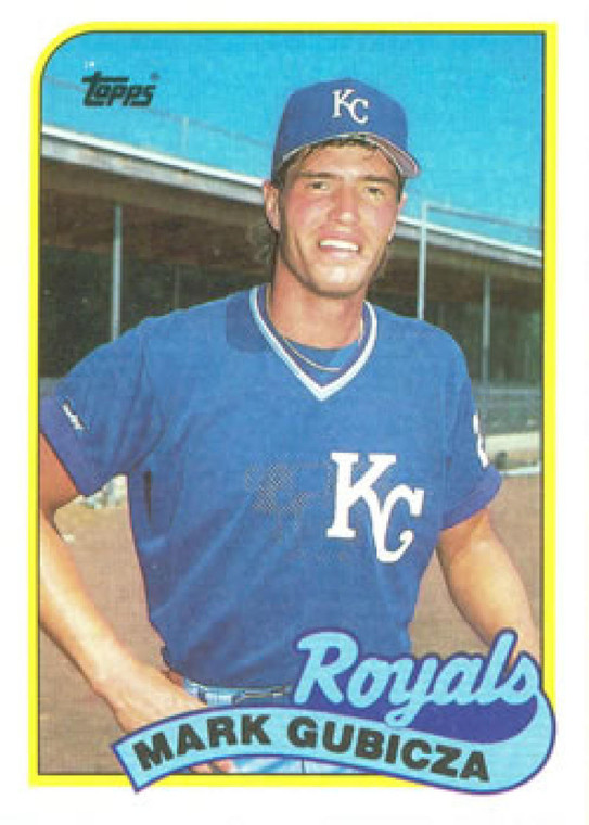 1989 Topps #430 Mark Gubicza NM-MT Kansas City Royals 