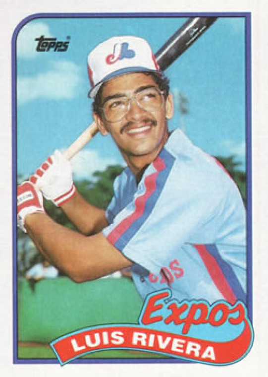 1989 Topps #431 Luis Rivera NM-MT Montreal Expos 