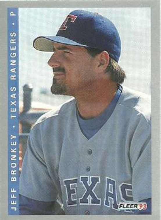 1993 Fleer Final Edition #277 Jeff Bronkey NM-MT  RC Rookie Texas Rangers 
