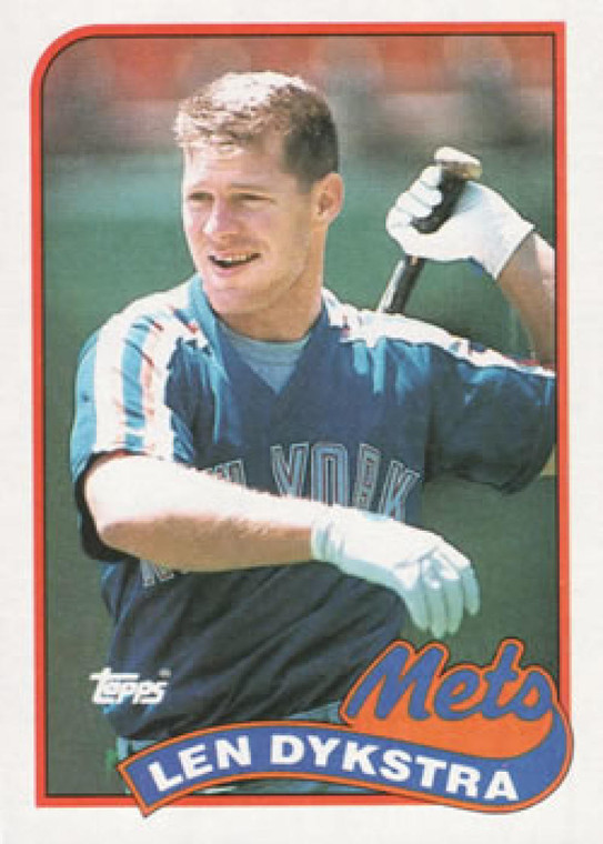 1989 Topps #435 Lenny Dykstra NM-MT New York Mets 