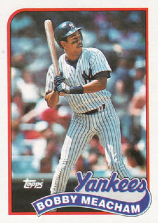 1989 Topps #436 Bobby Meacham NM-MT New York Yankees 