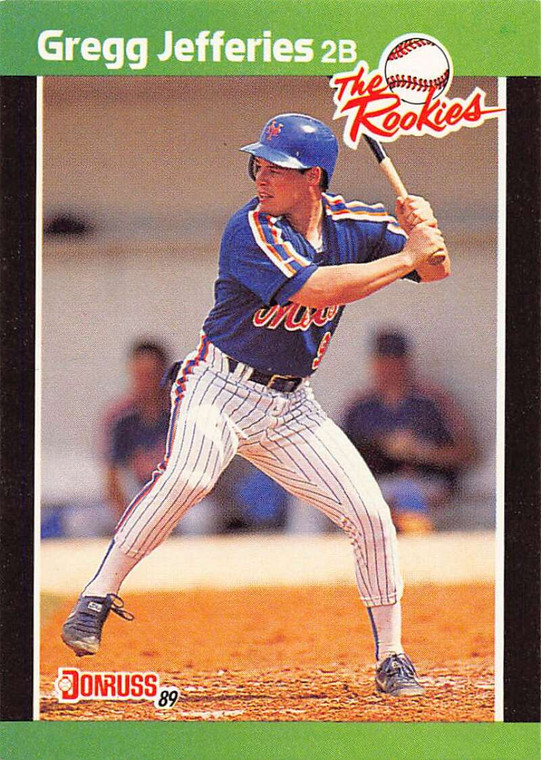1989 Donruss Rookies #2 Gregg Jefferies NM-MT New York Mets 