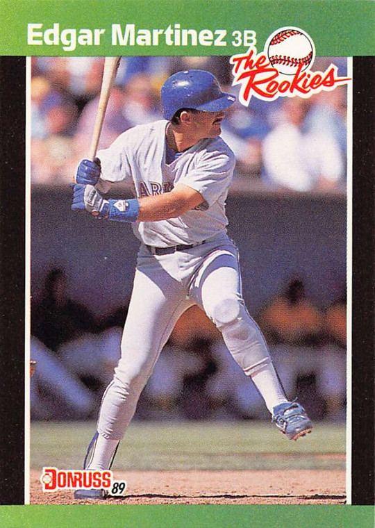 1989 Donruss Rookies #15 Edgar Martinez NM-MT Seattle Mariners 