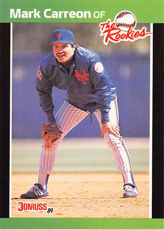 1989 Donruss Rookies #18 Mark Carreon NM-MT New York Mets 