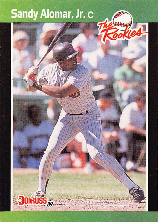1989 Donruss Rookies #21 Sandy Alomar Jr. NM-MT San Diego Padres 