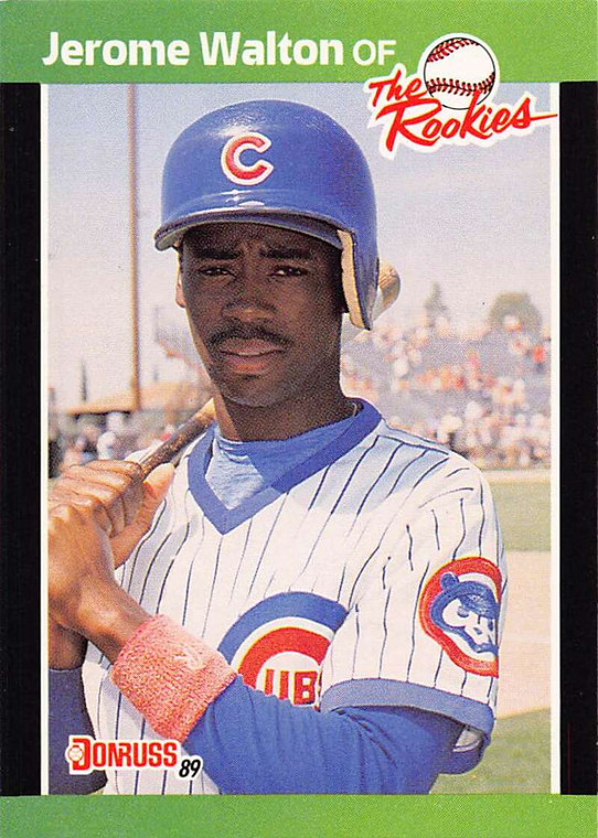 1989 Donruss Rookies #26 Jerome Walton NM-MT RC Rookie Chicago Cubs 