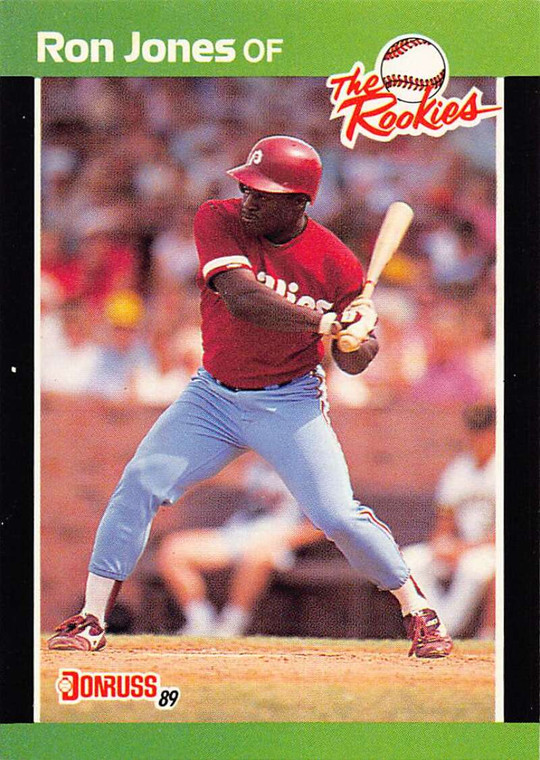 1989 Donruss Rookies #42 Ron Jones NM-MT Philadelphia Phillies 