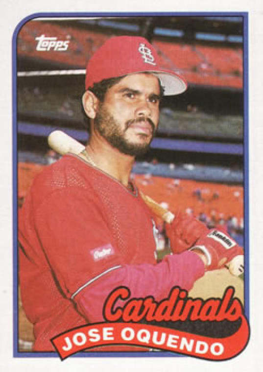 1989 Topps #442 Jose Oquendo NM-MT St. Louis Cardinals 