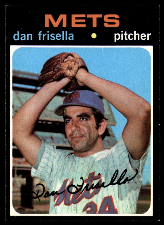 1971 Topps #104 Danny Frisella VG New York Mets 