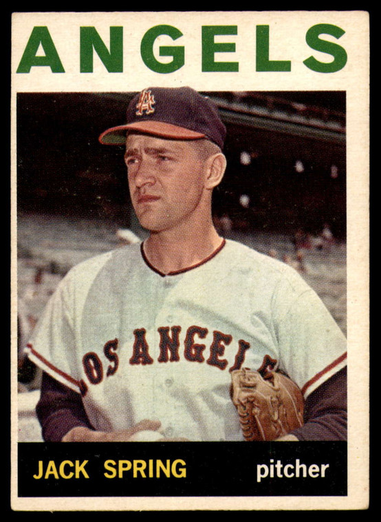 1964 Topps #71 Jack Spring VG Los Angeles Angels 