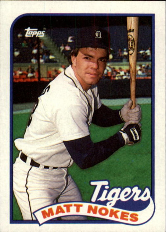 1989 Topps #445 Matt Nokes NM-MT Detroit Tigers 
