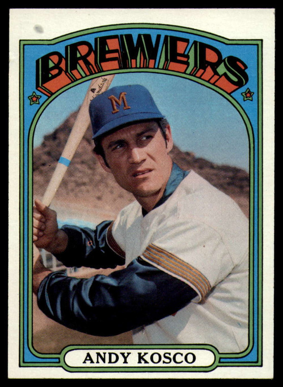 1972 Topps #376 Andy Kosco VG Milwaukee Brewers 