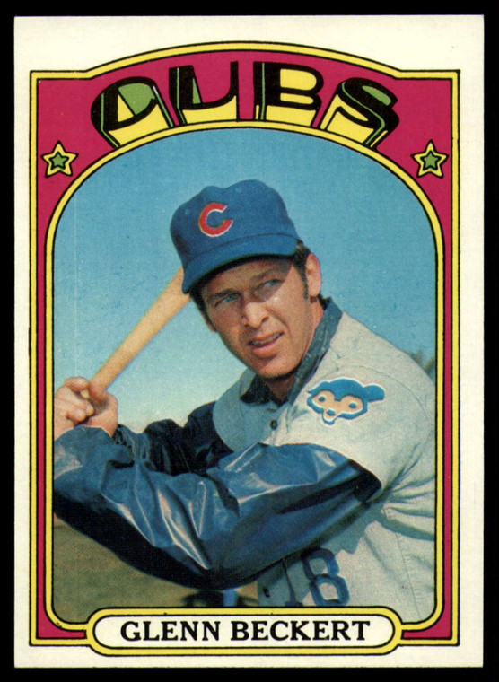 1972 Topps #45a Glenn Beckert VG Chicago Cubs 