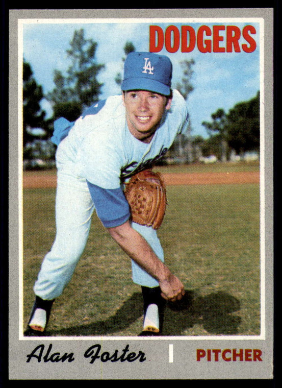 1970 Topps #369 Alan Foster VG Los Angeles Dodgers 