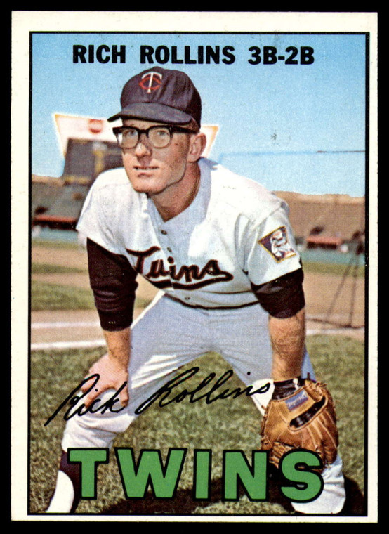 1967 Topps #98 Rich Rollins VG Minnesota Twins 