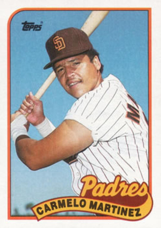 1989 Topps #449 Carmelo Martinez NM-MT San Diego Padres 